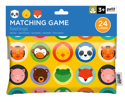 Board Game Matching Game Feelings Book