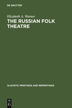 Hardcover The Russian Folk Theatre Book