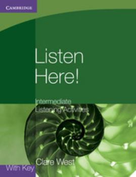 Paperback Listen Here! Intermediate Listening Activities with Key Book