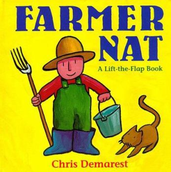 Hardcover Farmer Nat: A Lift-the-Flap Book