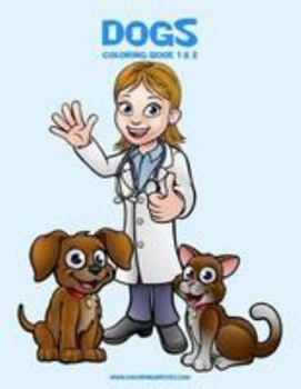 Paperback Dogs Coloring Book 1 & 2 Book