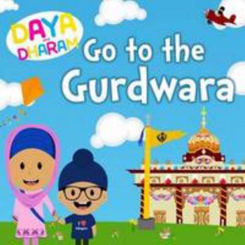 Board book Daya and Dharam Go to the Gurdwara Book