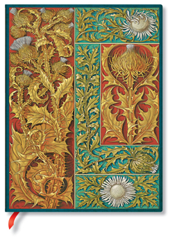 Misc. Wild Thistle Ultra Unlined Softcover Journal, 176pg, 100gsm by Paperblanks (Vox Botanica) Book