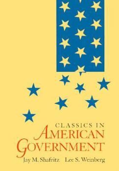 Paperback Classics in American Government Book