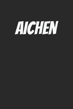 Aichen: Notizblock A5 120 Seiten | Weiße Seiten mit tollem Rahmen an den Ecken (German Edition)