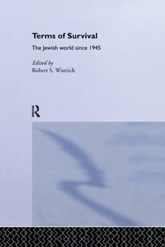 Paperback Terms of Survival: The Jewish World Since 1945 Book