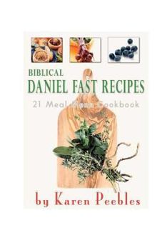 Paperback Biblical Daniel Fast Recipes Book