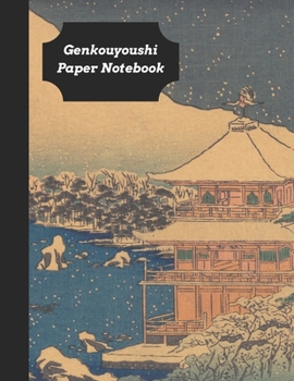 Paperback Genkouyoushi Paper Notebook: Practice Writing Kana & Kanji Characters: Great Vintage Classic Gift For Japanese Foreign Learners & Expats Book