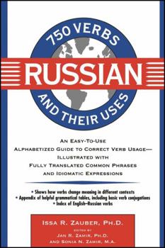 Paperback 750 Russian Verbs and Their Uses Book