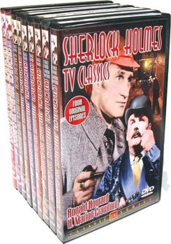 DVD Sherlock Holmes: Volumes 1-9 Book
