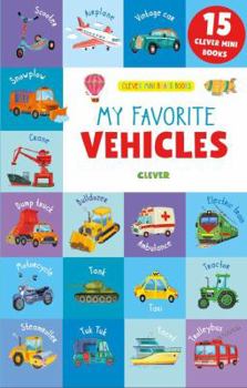 Board book My Favorite Vehicles: 15 Mini Board Books Set Book