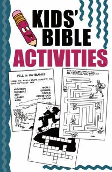Paperback Kids' Bible Activities Book