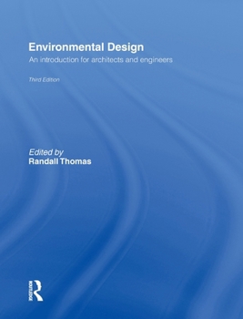 Hardcover Environmental Design: An Introduction for Architects and Engineers Book