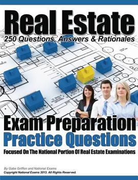 Paperback Real Estate Exam Preparation Practice Questions Book