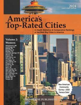 Paperback America's Top-Rated Cities, Vol. 2 West, 2024: 0 Book