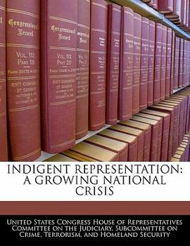 Paperback Indigent Representation: A Growing National Crisis Book