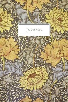 Journal : Vintage Floral Design - Journal, Notebook, Diary (College Ruled)