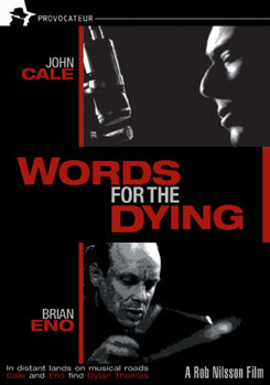 DVD Words For The Dying Book