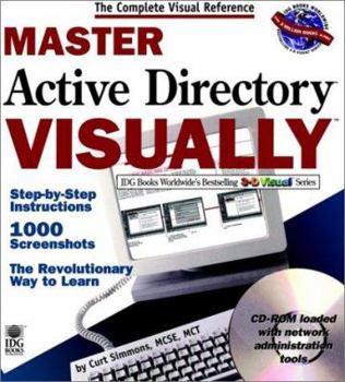 Paperback Master Active Directory TM Visually TM [With CDROM] Book