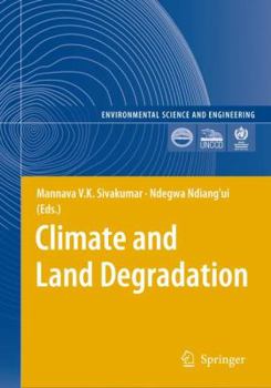 Paperback Climate and Land Degradation Book