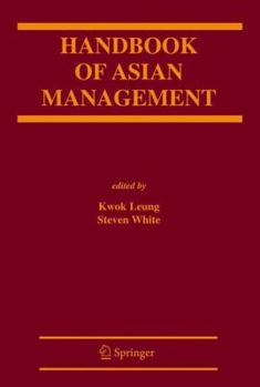 Paperback Handbook of Asian Management Book