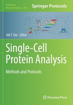 Paperback Single-Cell Protein Analysis: Methods and Protocols Book