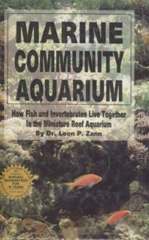 Hardcover Marine Community Aquarium Book