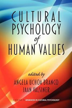 Paperback Cultural Psychology of Human Values Book