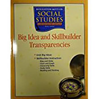 Transparency Houghton Mifflin Social Studies: Bigi&skb Trans L5v1 Usearly Us History: Early Years Book