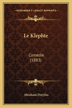 Paperback Le Klephte: Comedie (1883) [French] Book