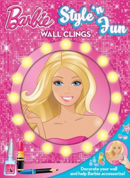 Paperback Barbie Style 'n Fun Wall Clings Book