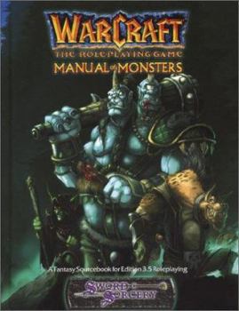 Hardcover Warcraft: The Role Playing Game Manual of Monsters Book
