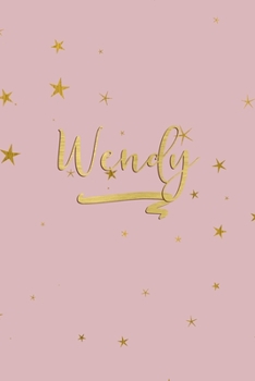 Paperback Wendy: Personalized Journal to Write In - Rose Gold Line Journal Book