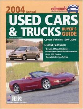 Paperback Edmunds.com Used Cars & Trucks Buyer's Guide 2004 Book