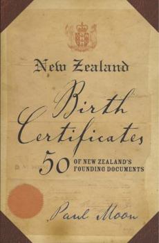 Hardcover New Zealand Birth Certificates Book
