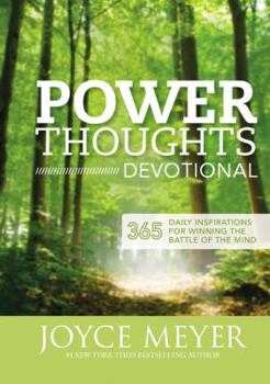 Hardcover Power Thoughts Devotional: 365 Daily Inspirations for Winning the Battle of the Mind Book