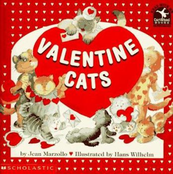 Paperback Valentine Cats Book