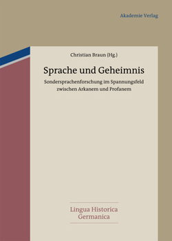 Hardcover Sprache und Geheimnis [German] Book