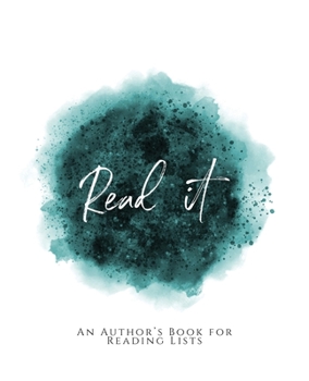Paperback Read It!: An Author's Book for Reading Lists Teal Green Version Book
