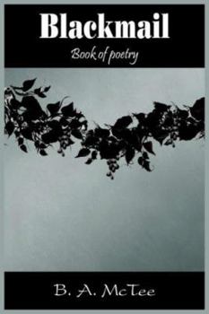 Paperback Blackmail: Book of poetry Book