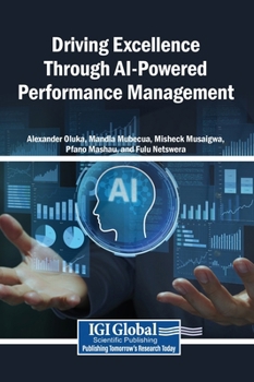 Hardcover Driving Excellence Through AI-Powered Performance Management Book