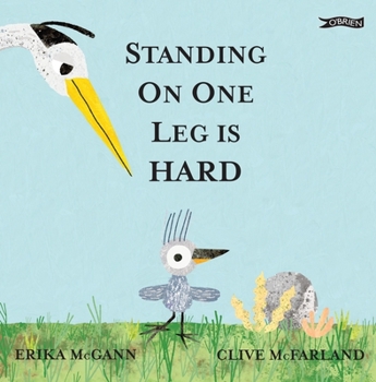 Hardcover Standing on One Leg Is Hard Book