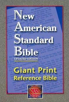Paperback Giant Print Reference Bible-NASB [Large Print] Book