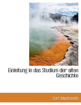 Paperback Einleitung in Das Studium Der Alten Geschichte Book