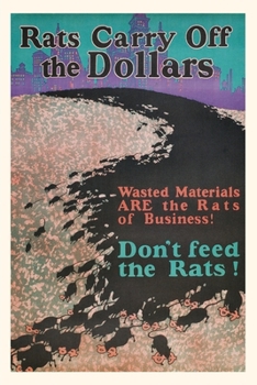 Paperback Vintage Journal Rats Carry Off the Dollars Book
