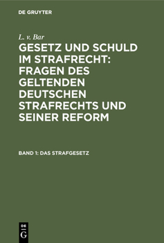 Hardcover Das Strafgesetz [German] Book