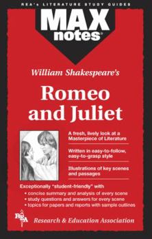Paperback Romeo and Juliet (Maxnotes Literature Guides) Book