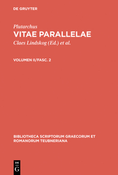 Hardcover Vitae Parallelae: Volumen II/Fasc. 2 [Greek, Ancient (To 1453)] Book