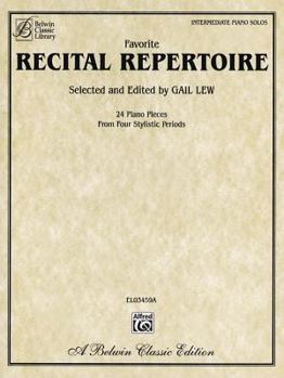 Paperback Favorite Recital Repertoire Book