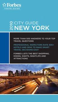 Paperback Forbes Travel Guide 2010 New York City (Forbes Travel Guides) Book